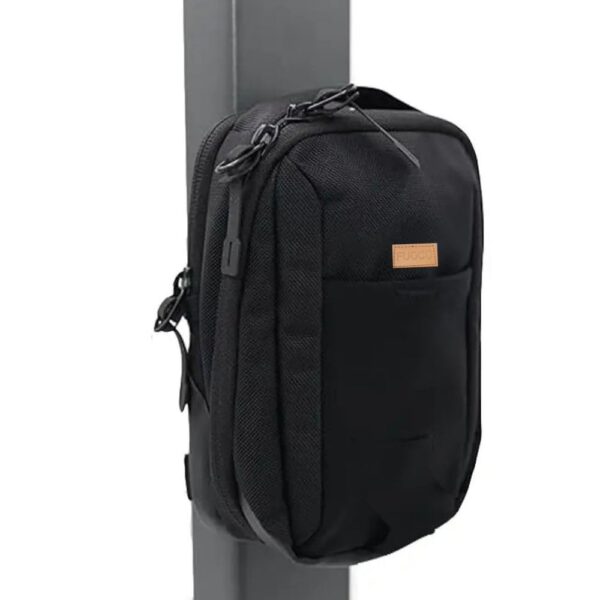 FUOCO Magnetic Gym Bag with Mobile Holder | Unisex…