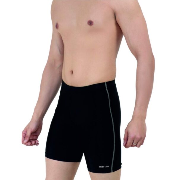 NEVER LOSE Unisex Compression Sports Shorts Half Tights