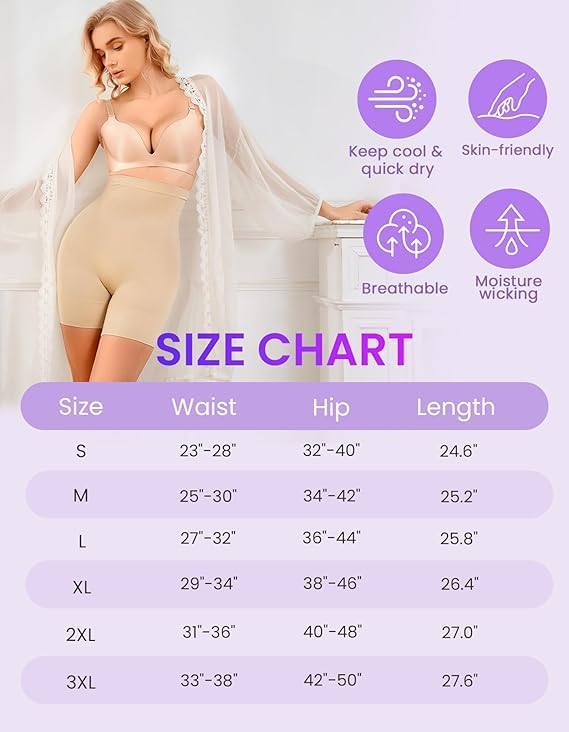 Shapewear Shorts Tummy Control Shapewear Invisible…
