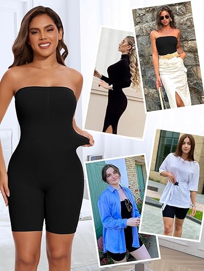 KRLZ Women Strapless Shapewear Bodysuit Tummy Control…