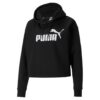Puma Women’s Essential Cropped Logo Hoodie | Relaxed Fit…