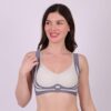 Women Seamless Padded Bra Wirefree Comfortable Lift Push…