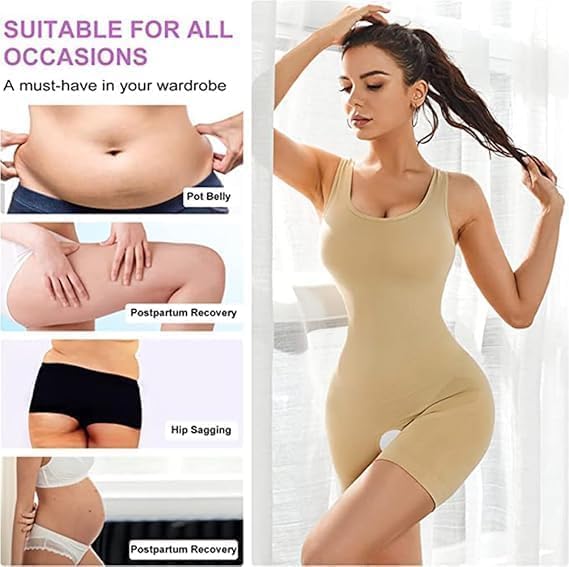 ELEG & STILANCE Women’s Shapewear Bodysuit Tummy Control…