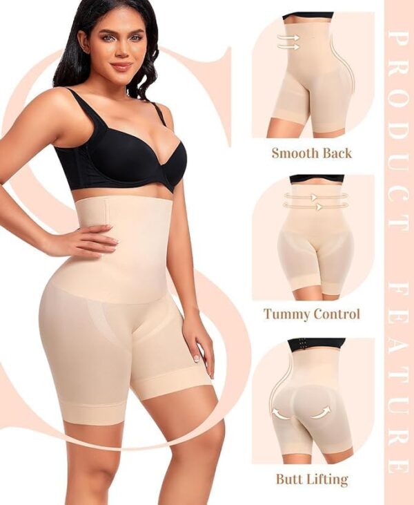 LUGIST Shapewear Shorts Tummy Control Shapewear…