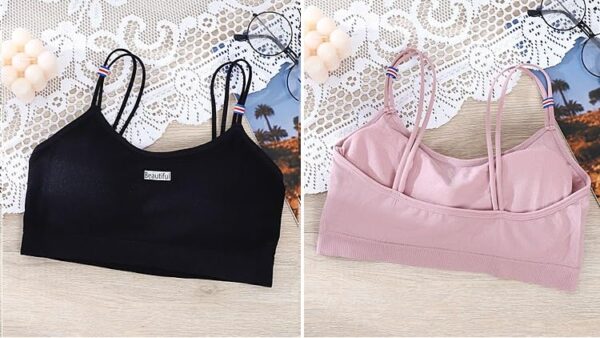 DKOALE Women Bra – Girls Bra Cotton Padded Bra Sports…