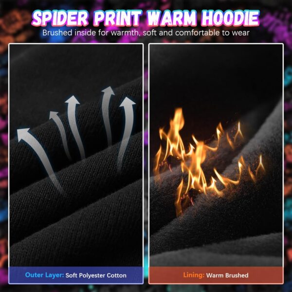 GUSTAVE Hoodie for Men Women Spider Full Zip Hoodie Y2k…