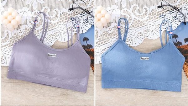 DKOALE Women Bra – Girls Bra Cotton Padded Bra Sports…