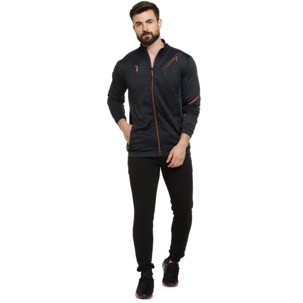 Campus Sutra Men’s Fleece Solid Standard Length Blouson…