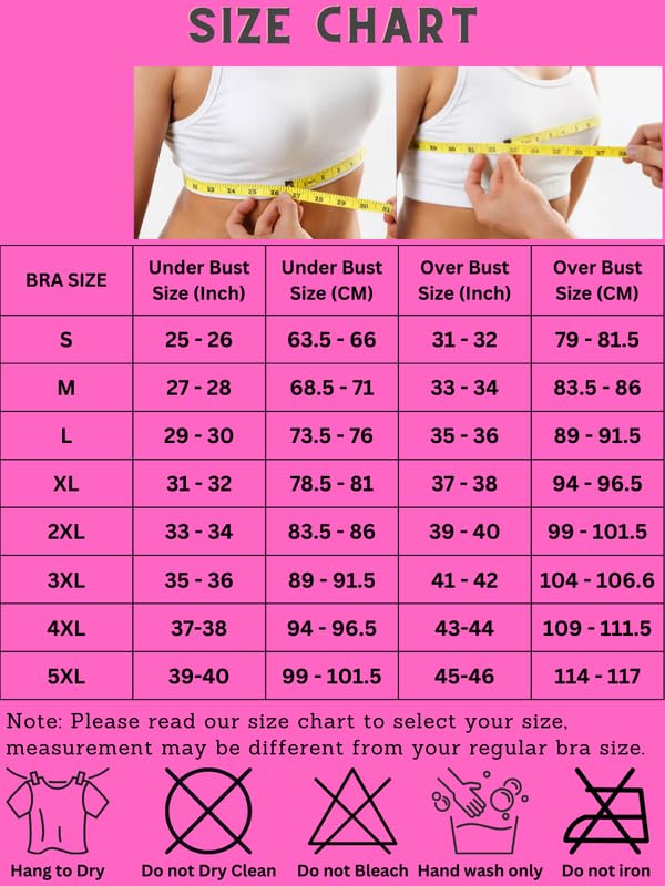 GLAMORAS Women’s Sports Bra | Wirefree Full Coverage…