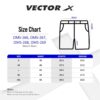 Vector X OMS-267 Men’s Multi-Sports Compression Shorts…