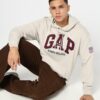 GAP Mens Relaxed Fit Novelty Print Full Sleeves Crew…