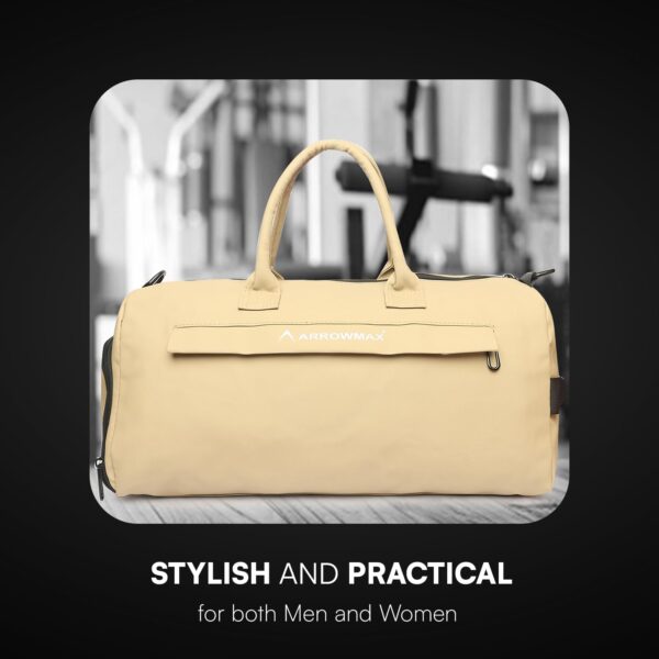 Arrowmax Gym Bag for Men & Women with Shoe Compartment |…