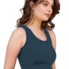 BLUEFICUS Premium Seamless Non-Padded Slip On Sports Bra…