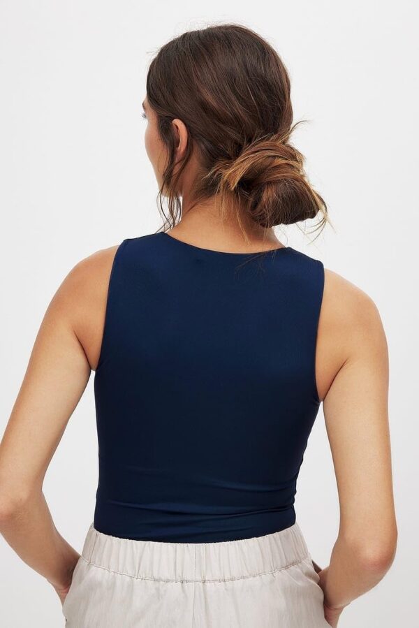 SIGHTBOMB SKIMS Ultra Soft Round Neck Double Folded…