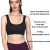 Mysha Women’s 100% Pure Cotton Stretchable Wireless…