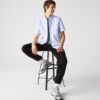 Lacoste Men’s Solid Regular Fit Shirts