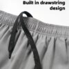 THIRD QUADRANT 2-in-1 Running or Gym Lycra Shorts for…
