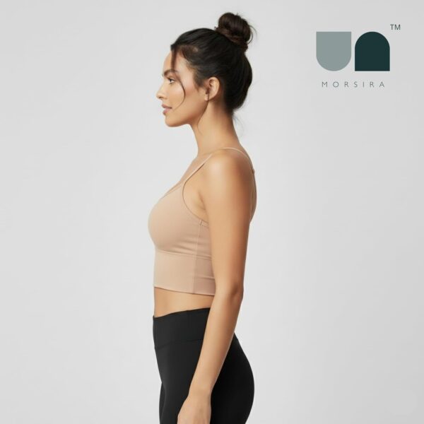 Womens Workout Bra | Stylish Longline Sports Bra with…