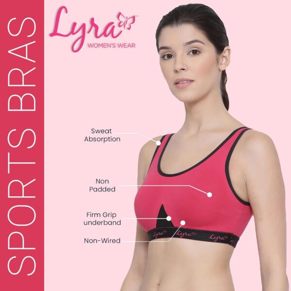 Lyra Women’s Cotton Sports Bra
