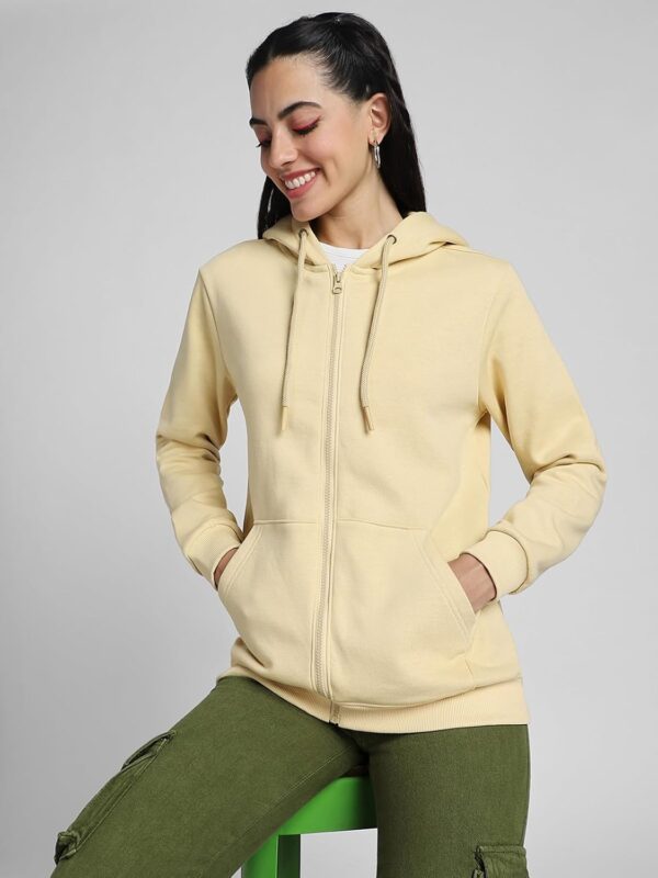JUNEBERRY Cotton Poly Fleece Mustard, Beige, Blue, Grey…