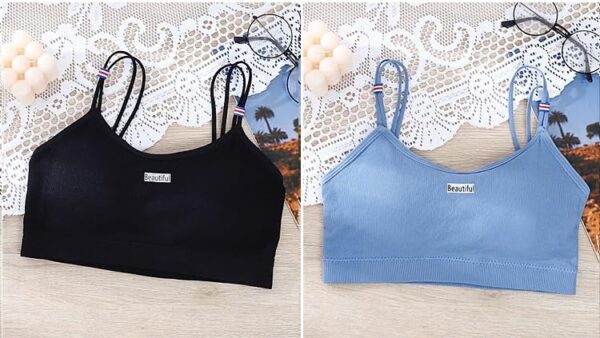 DKOALE Women Bra – Girls Bra Cotton Padded Bra Sports…