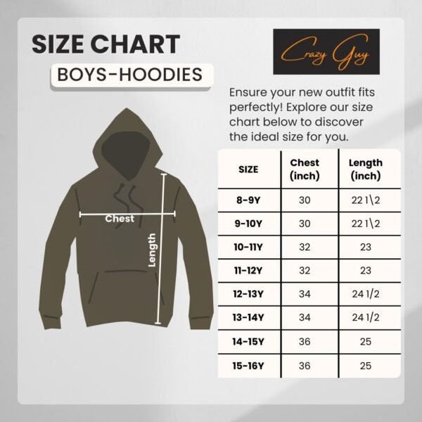 Crazy Guy Cotton Anime Hoodie for Boys | Anime Printed…