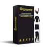 Recharge Men Polyester Compression Sports Shorts Half Tights