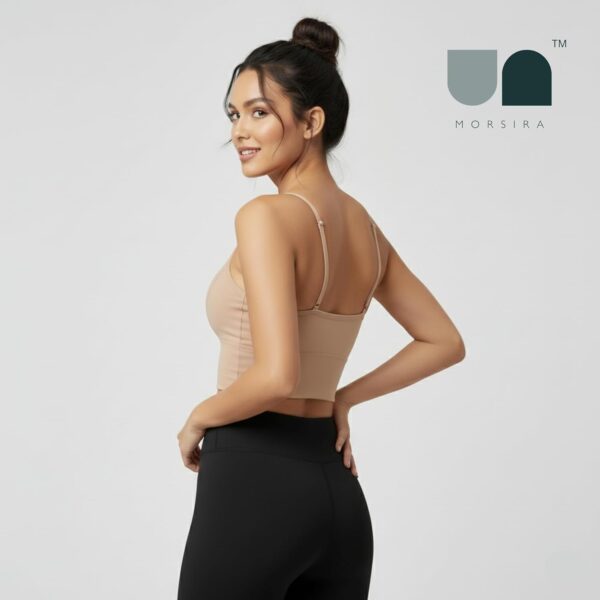 Womens Workout Bra | Stylish Longline Sports Bra with…