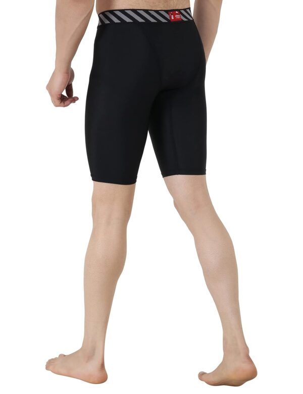 WMX Men’s Compression Nylon Shorts Tights, Fit Multi…