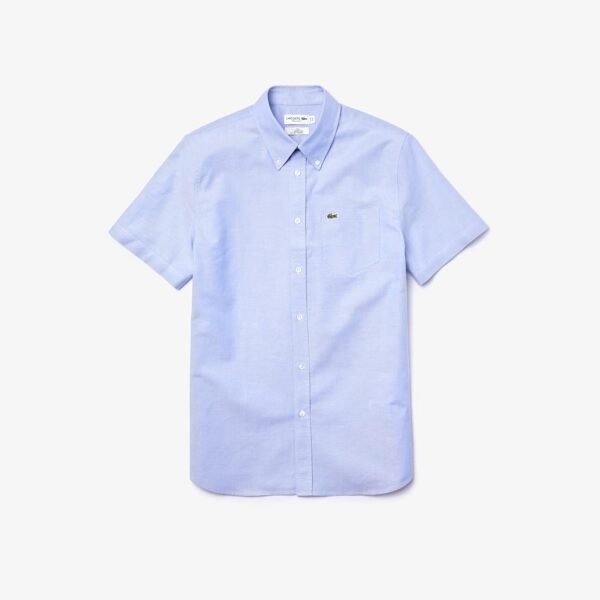 Lacoste Men’s Solid Regular Fit Shirts