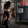 FUOCO Magnetic Gym Bag with Mobile Holder | Unisex…