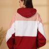 CHKOKKO Womens Stylish Oversized Windcheater Jacket with…