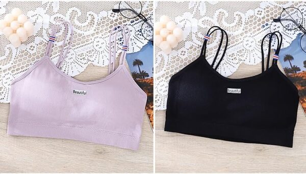 DKOALE Women Bra – Girls Bra Cotton Padded Bra Sports…