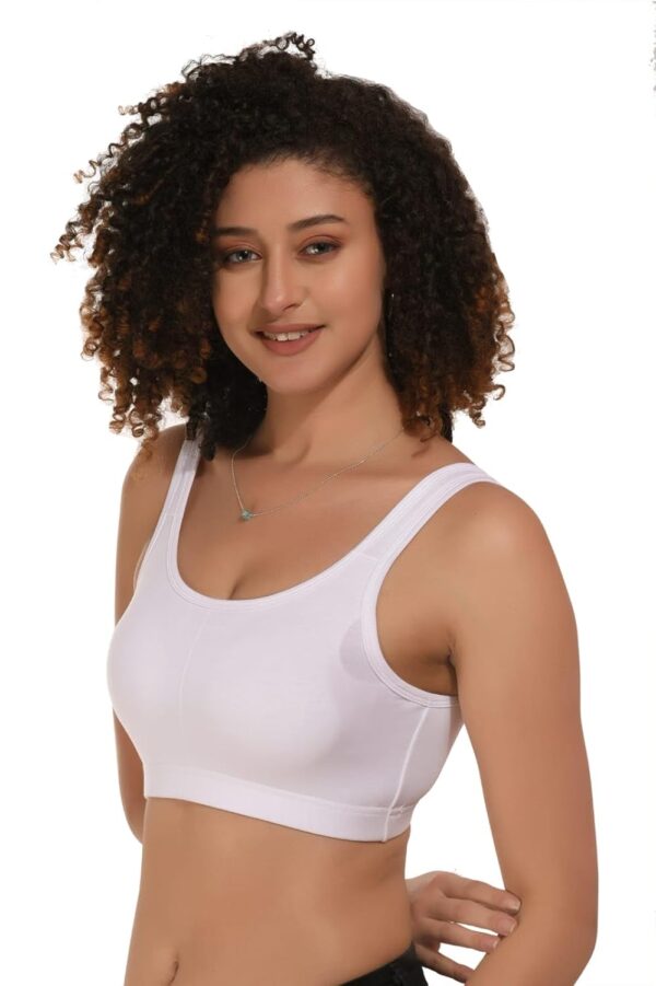 Missvalentine Women Everyday Cotton Non Padded Non-Wired…