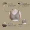 Luella Women’s Full Support Wireless T-Shirt Bra,…