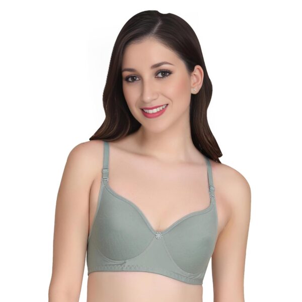 Tulzott Non Padded Bra for Women – Made of Pure Cotton…