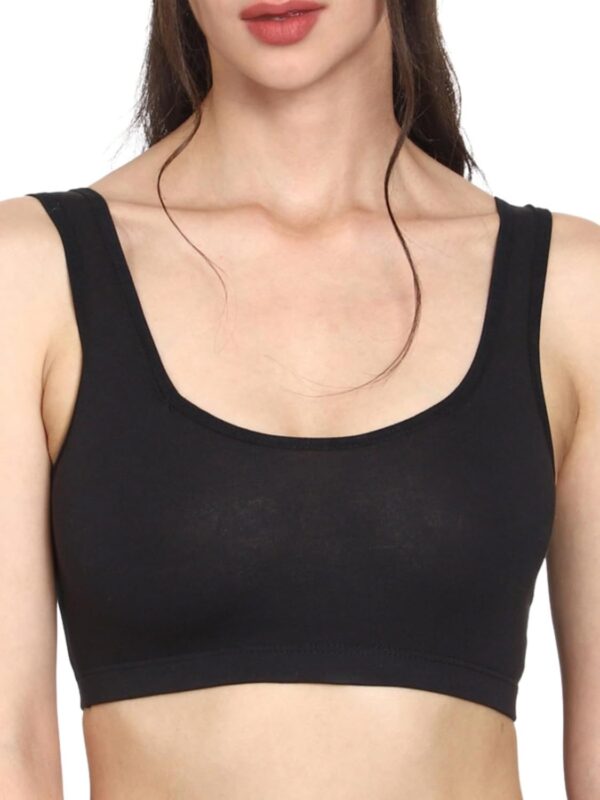 Mysha Women’s 100% Pure Cotton Stretchable Wireless…