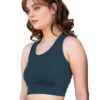 BLUEFICUS Premium Seamless Non-Padded Slip On Sports Bra…