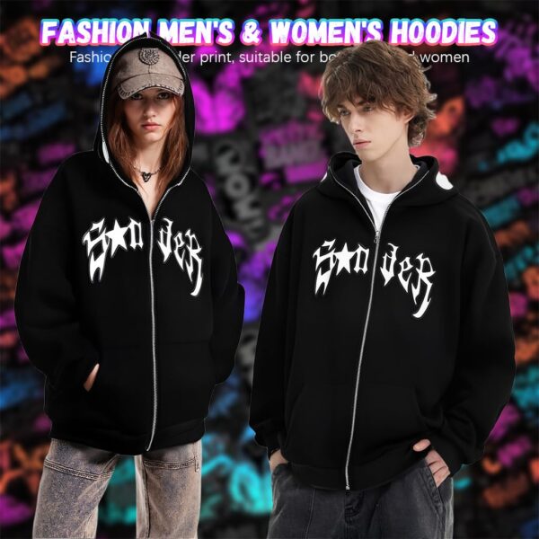 GUSTAVE Hoodie for Men Women Spider Full Zip Hoodie Y2k…