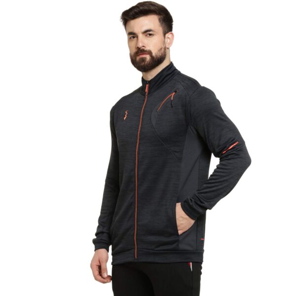 Campus Sutra Men’s Fleece Solid Standard Length Blouson…