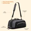 Amazon Basics Polyester Gym Duffle Bag with Shoe…