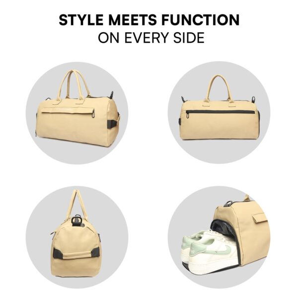 Arrowmax Gym Bag for Men & Women with Shoe Compartment |…