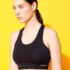 Clovia Women’s Polyester Lightly Padded Wire Free Sports…