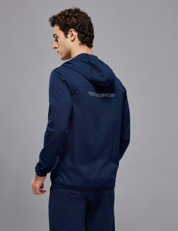 TECHNOSPORT Men’s Polyester Regular Slim Fit Solid…