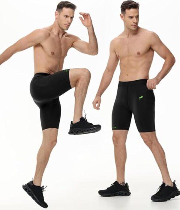 JUST RIDER Compression Men’s Skin Tight Shorts for Gym,…