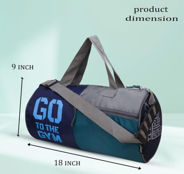 Gym Bag Duffle Polyester Bag for Men & Women, Gym Bags,…