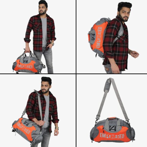 3-in-1 Convertible Travel Duffel Gym Bag for Men & Women…