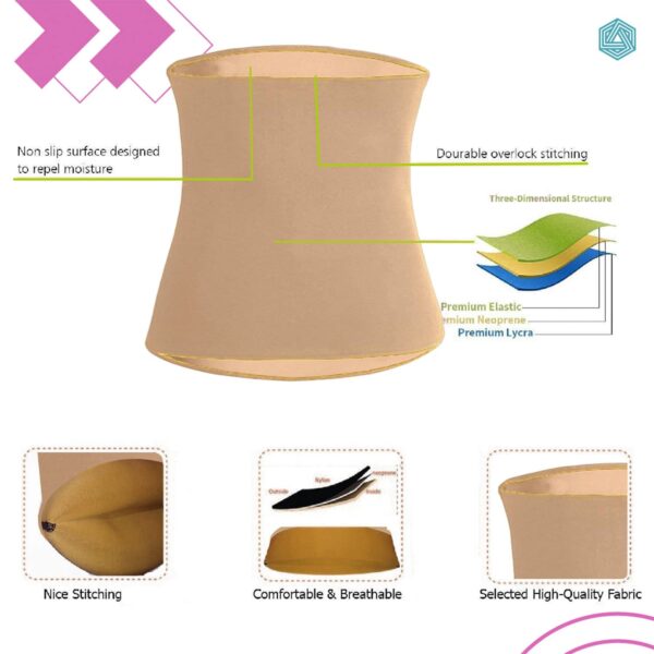 Boldfit Skin Tummy Tucker Body Shaper for Women and Men…