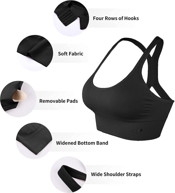 BROGBUS Polyamide High Elasticity Anti-Sweat Non-Wired…