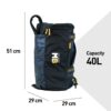 MuscleBlaze Hybrid Gym Bag Cum Backpack, Duffle Bag…